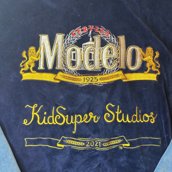 KidSuper Studios X Modelo Velvet Track Jacket (GREAT CONDITION) RARE - Picture 10 of 10